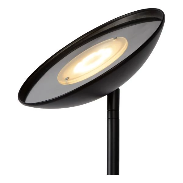 Lucide ZENITH - Lampadaire / lampe de lecture - LED Dim. - 3000K - Noir - détail 2